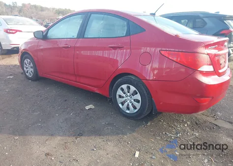 2016 Hyundai Accent Se z USA, uszkodzony, nr VIN KMHCT4AE2GU043730
